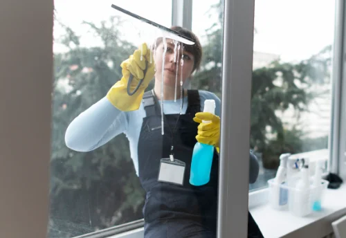 Nettoyage de vitres intérieures et extérieures à Conteville
